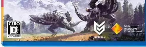 Horizon Zero Dawn, the CERO letter on its front