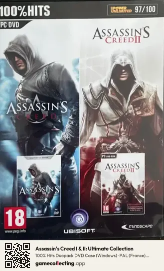 Assassin's Creed I & II: Ultimate Collection Computer, France box front