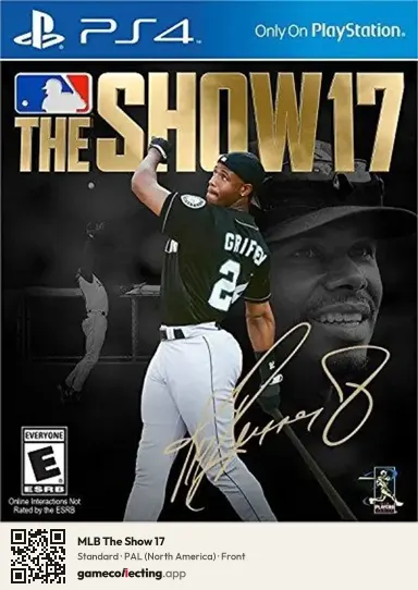 MLB The Show 17 PlayStation 4, North America box front