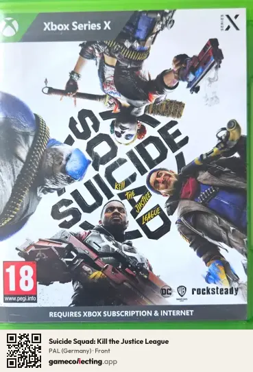 Suicide Squad: Kill the Justice League Xbox Series X, Germany box front