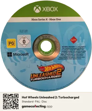 Hot Wheels Unleashed 2: Turbocharged Xbox Series X, PAL disc