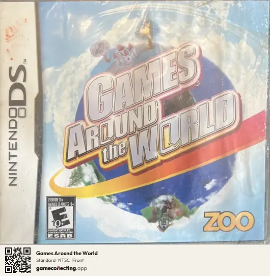 Games Around the World Nintendo DS, NTSC box front
