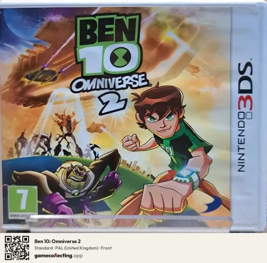Ben 10: Omniverse 2 Nintendo 3DS, United Kingdom box front