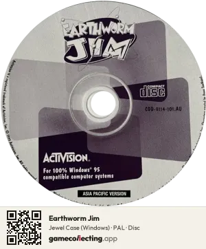 Earthworm Jim Computer, PAL disc