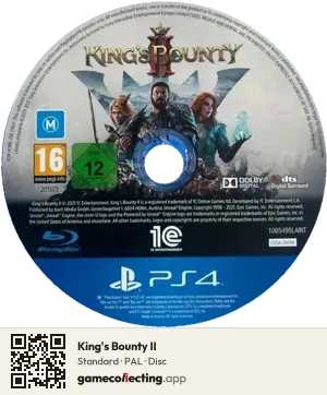 King's Bounty II PlayStation 4, PAL disc