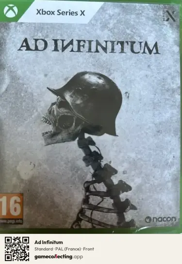 Ad Infinitum Xbox Series X, France box front