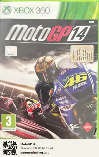 MotoGP 14 Xbox 360, Italy box front