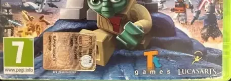 LEGO Star Wars III: The Clone Wars, the PEGI square on its front