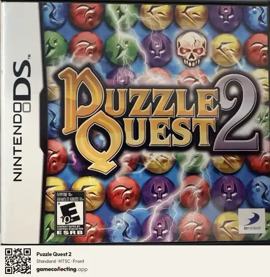 Puzzle Quest 2 Nintendo DS, NTSC box front