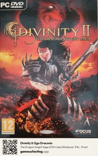 Divinity II: Ego Draconis Computer, PAL box front