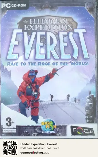 Hidden Expedition: Everest Computer, PAL box front