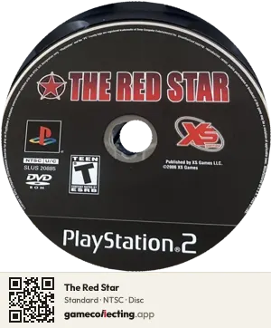 The Red Star PlayStation 2, NTSC disc