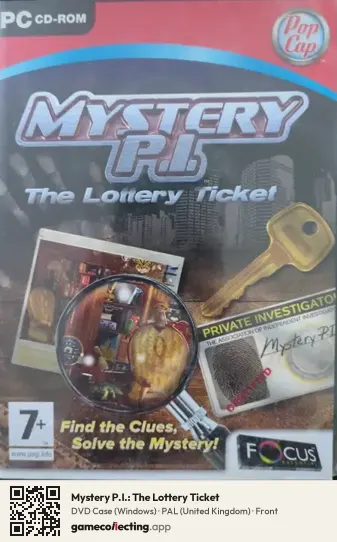 Mystery P.I.: The Lottery Ticket Computer, United Kingdom box front