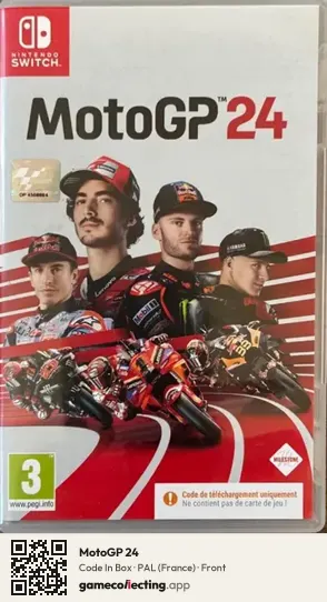 MotoGP 24 Nintendo Switch, France box front