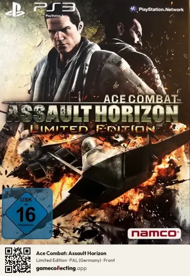 Ace Combat: Assault Horizon PlayStation 3, Germany box front