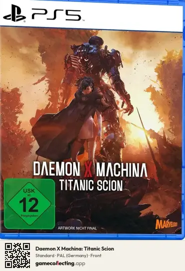 Daemon X Machina: Titanic Scion PlayStation 5, Germany box front