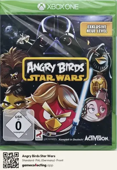 Angry Birds Star Wars Xbox One, Germany box front