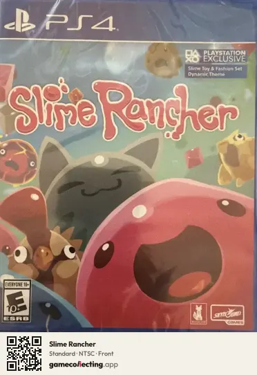 Slime Rancher PlayStation 4, NTSC box front
