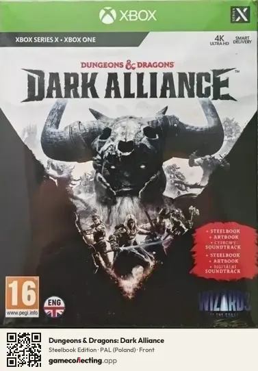 Dungeons & Dragons: Dark Alliance Xbox One, Poland box front