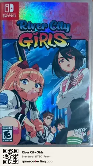 River City Girls Nintendo Switch, NTSC box front