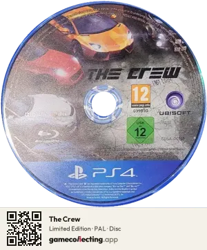 The Crew PlayStation 4, PAL disc