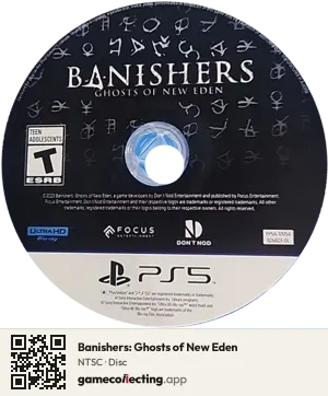 Banishers: Ghosts of New Eden PlayStation 5, NTSC disc
