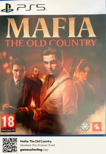 Mafia: The Old Country PlayStation 5, France box front