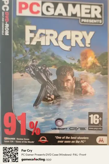 Far Cry Computer, PAL box front