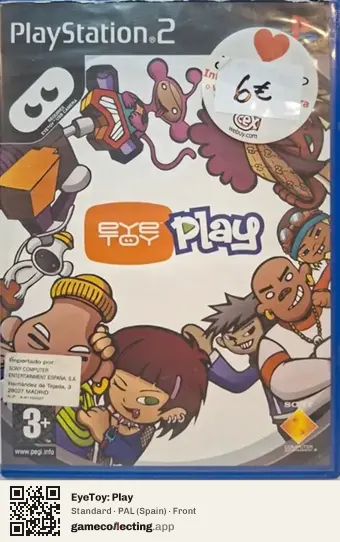 EyeToy: Play PlayStation 2, Spain box front