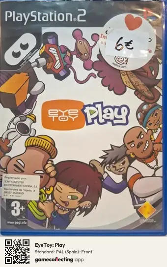 EyeToy: Play PlayStation 2, Spain box front