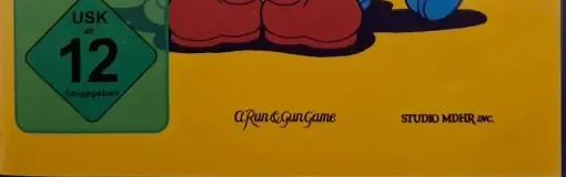 Cuphead, the USK square on its front