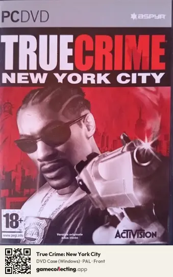 True Crime: New York City Computer, PAL box front