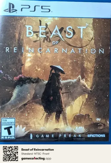 Beast of Reincarnation PlayStation 5, NTSC box front