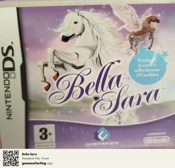 Bella Sara Nintendo DS, PAL box front