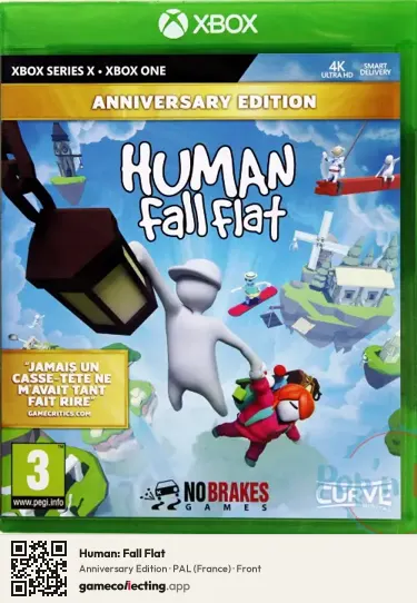 Human: Fall Flat Xbox Series X, France box front