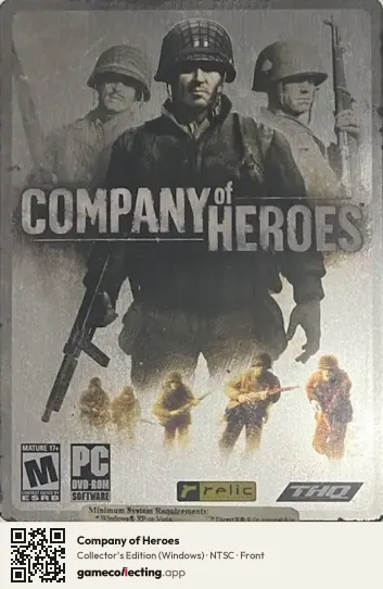 Company of Heroes Computer, NTSC box front