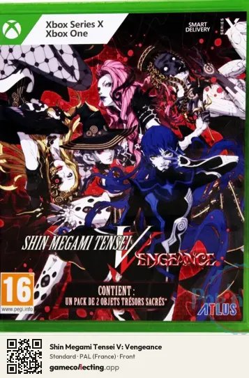 Shin Megami Tensei V: Vengeance Xbox Series X, France box front