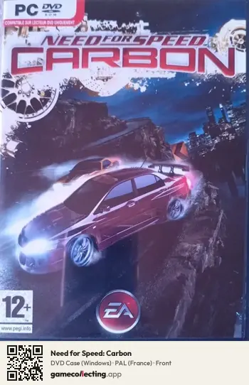 Need for Speed: Carbon Computer, France box front