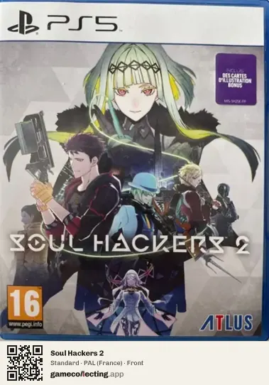 Soul Hackers 2 PlayStation 5, France box front
