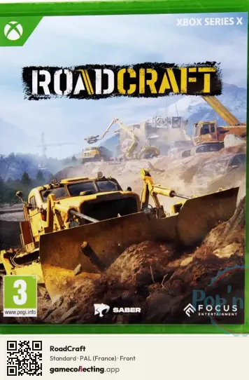 RoadCraft Xbox Series X, France box front