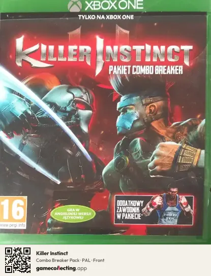 Killer Instinct Xbox One, PAL box front