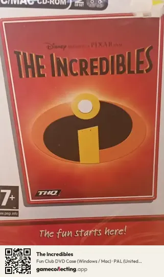 The Incredibles Computer, United Kingdom box front