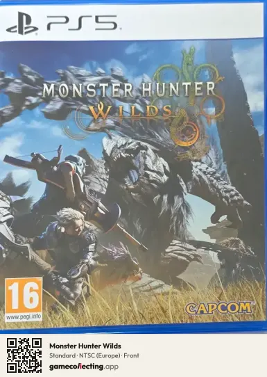 Monster Hunter Wilds PlayStation 5, Europe box front