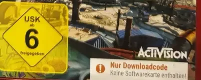 Tony Hawk's Pro Skater 3 + 4, the USK square on its front
