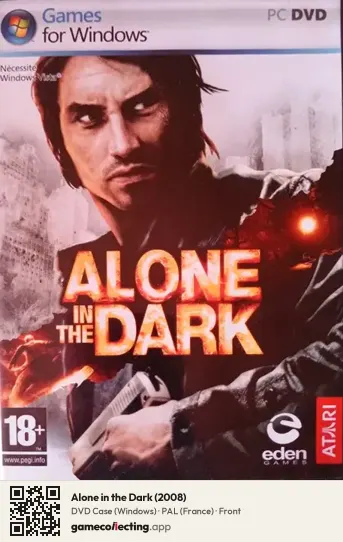 Alone in the Dark (2008) Computer, France box front