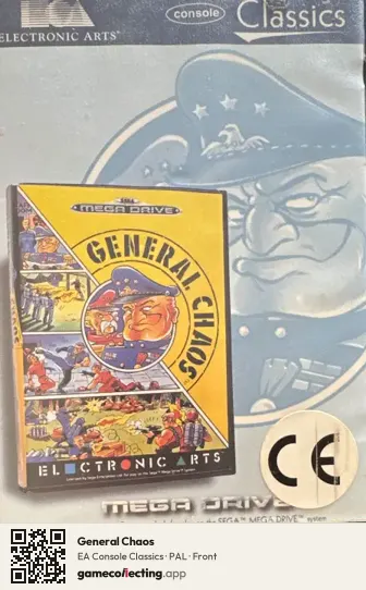 General Chaos Sega Mega Drive / Genesis, PAL box front