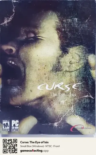 Curse: The Eye of Isis Computer, NTSC box front