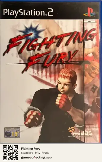 Fighting Fury PlayStation 2, PAL box front