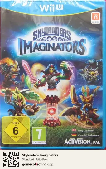 Skylanders: Imaginators Nintendo Wii U, PAL box front