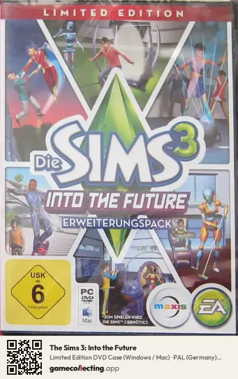 The Sims 3: Into the Future Computer, Germany box front